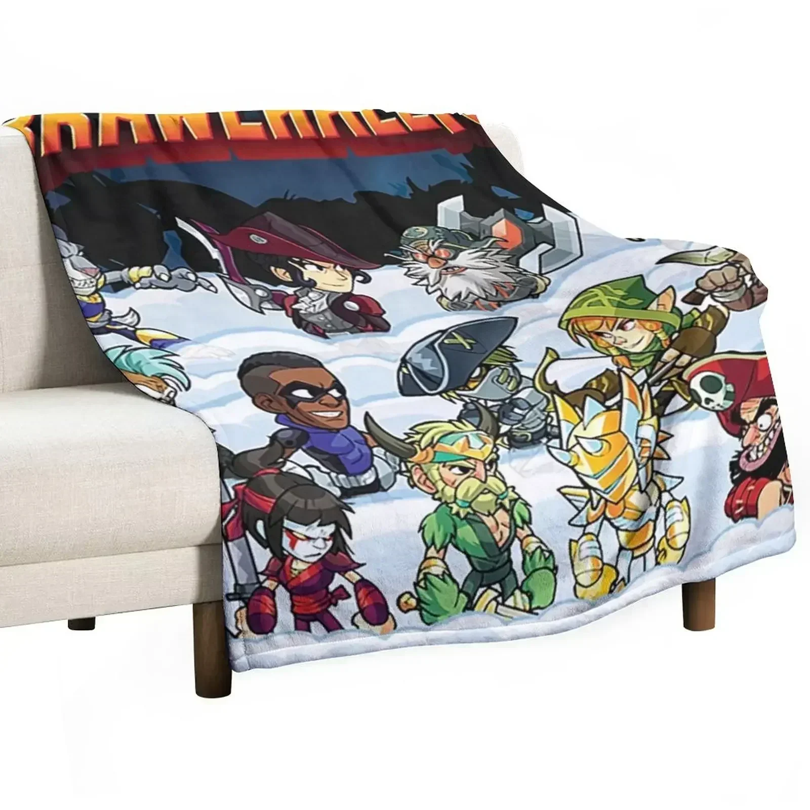Семейное одеяло brawlhalla для дивана тонкие одеяла декоративного