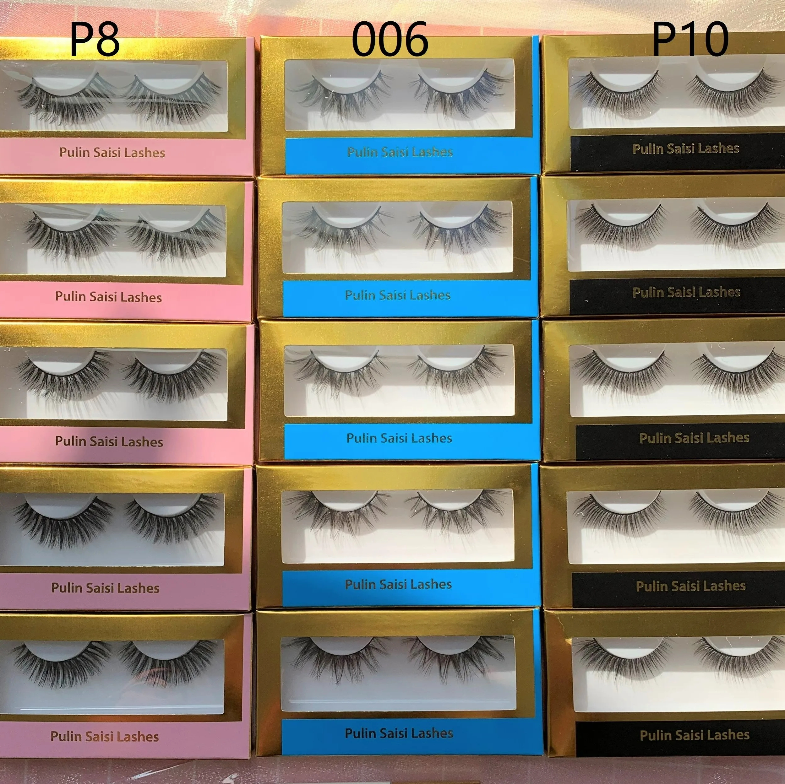 

15 Pairs Natural Long 3D Mink Eyelashes Short Mink False Eyelash Cruelty-free Fake Lashes Natural Looking Eyelashes Makeup Lash