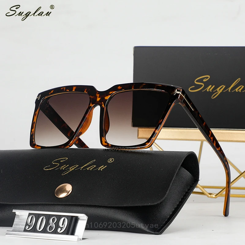 Квадратные интегрированные Персонализированные Солнцезащитные очки Модные