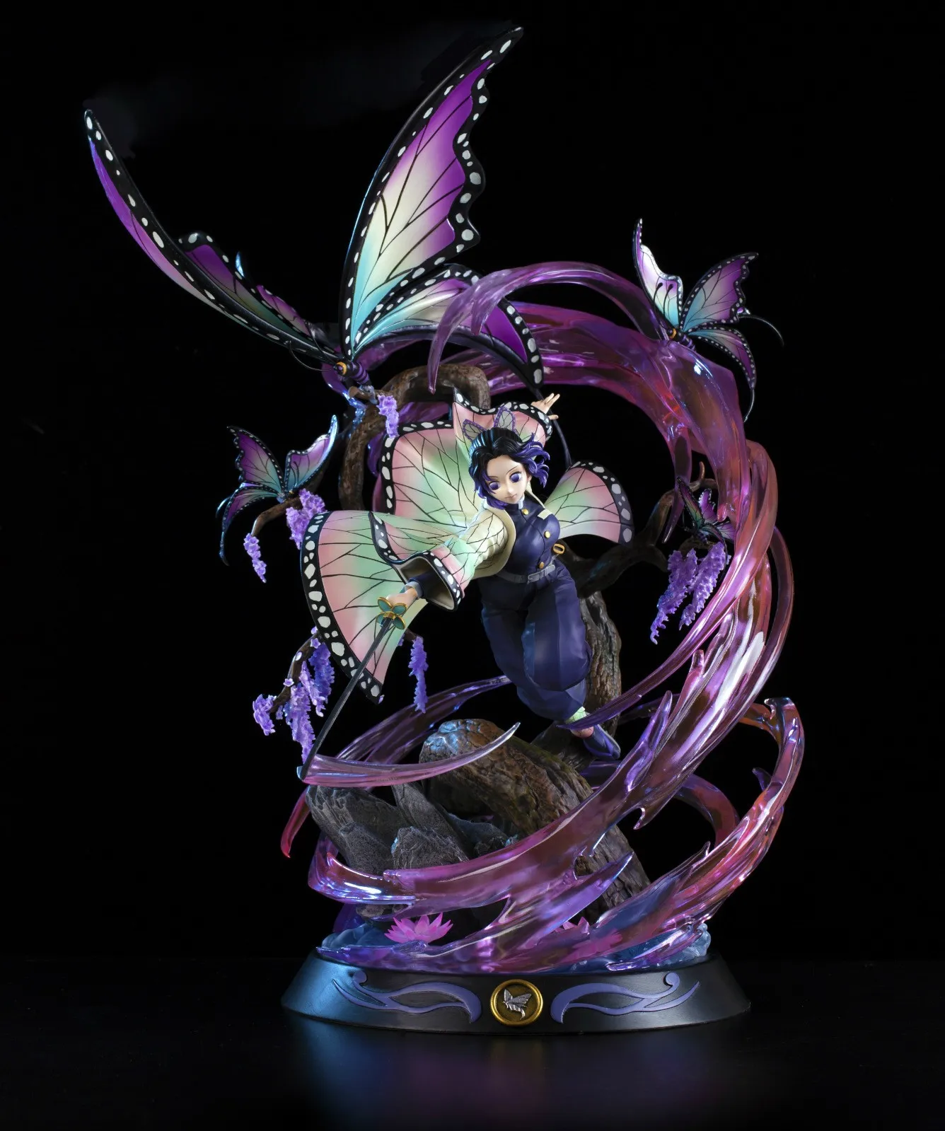 

Demon Slayer 31cm GK Hashira Kochou Shinobu 1/6 Figure With Butterfly Kimetsu no Yaiba Gril Big Figurines