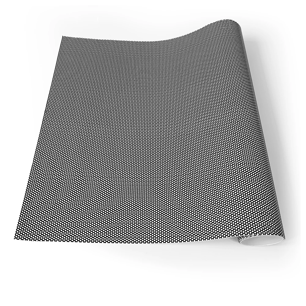 

Черная односторонняя затеняющая перфорированная сетчатая пленка для глаз, автомобильная затеняющая оконная затеняющая пленка для автомобиля, наклейка, наклейки для мотоцикла, скутера