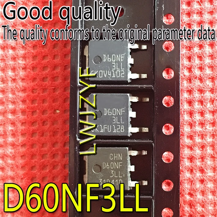 

New STD60NF3LL D60NF3LL TO-252 MOS MOSFET Fast shipping