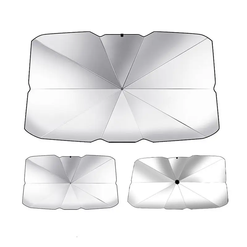 

Car Sun Shade for Windshield Bendable 360 Degrees Rotation Shaft Foldable Car Sunshade Umbrella Cover Accessories for SUV