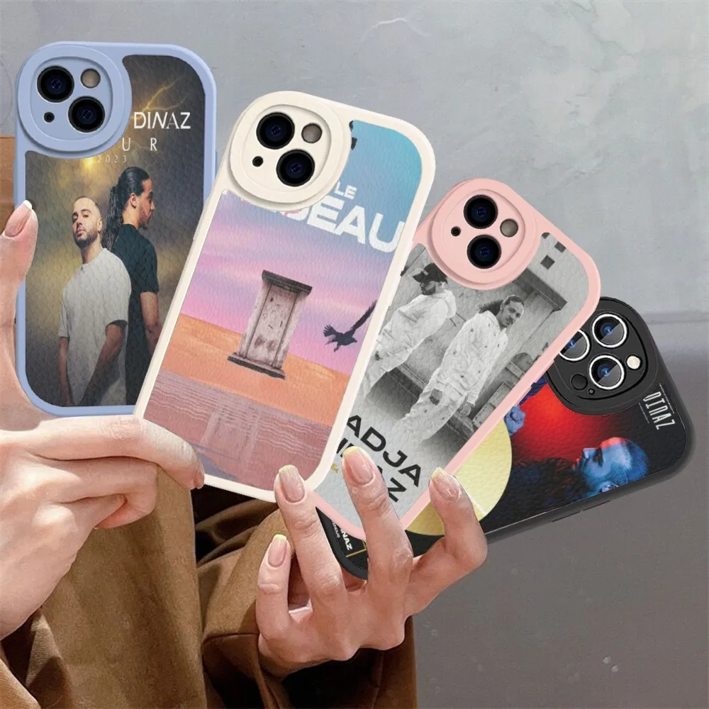 Чехол для телефона Djadja &amp Dinaz из твердой кожи iPhone 16 15 14 13 12 Mini 11 Pro Max Xs X Xr 7 8 Plus Fundas