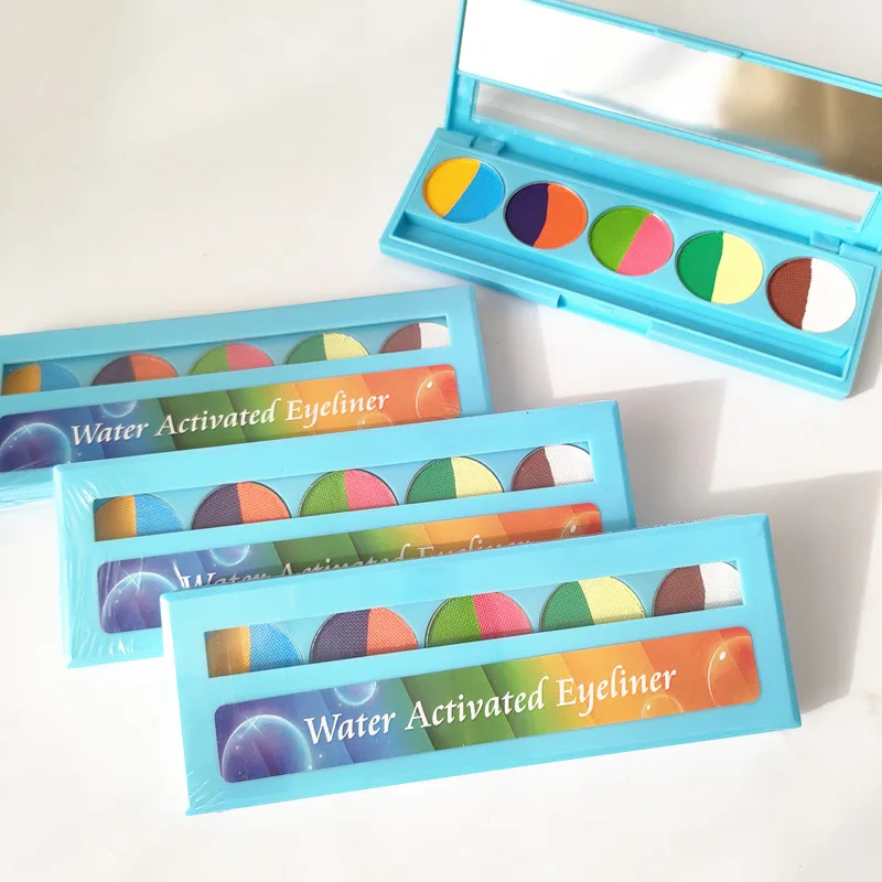 

Набор краски для лица и тела, 10 цветов, Палетка для макияжа, моющаяся для Хэллоуина, рождественской вечеринки, Палетка для макияжа