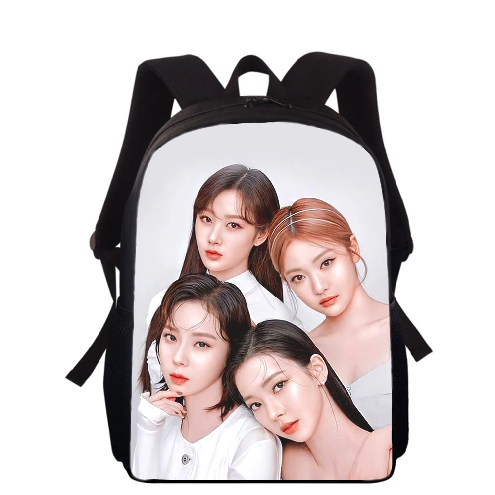 MAMAMOO KPOP girl 15” 3D Print Kids Backpack Primary School Bags for Boys Girls Back Pack Students School Book Bags