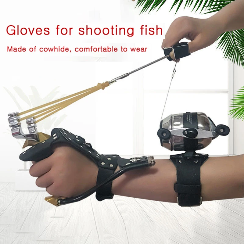 

Защита для рук на рогатку для рыбалки, Кожаные Защитные перчатки для охоты, все для рыбалки в летней рыбалке, Piscifun, Прямая поставка