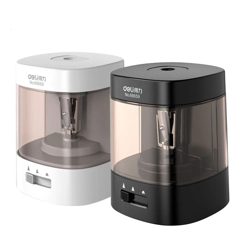 

Adjustable Electric Pencil Sharpener Children Primary School Students Pencil Sharpener USB Battery Dual-purpose Pencil Sharpener