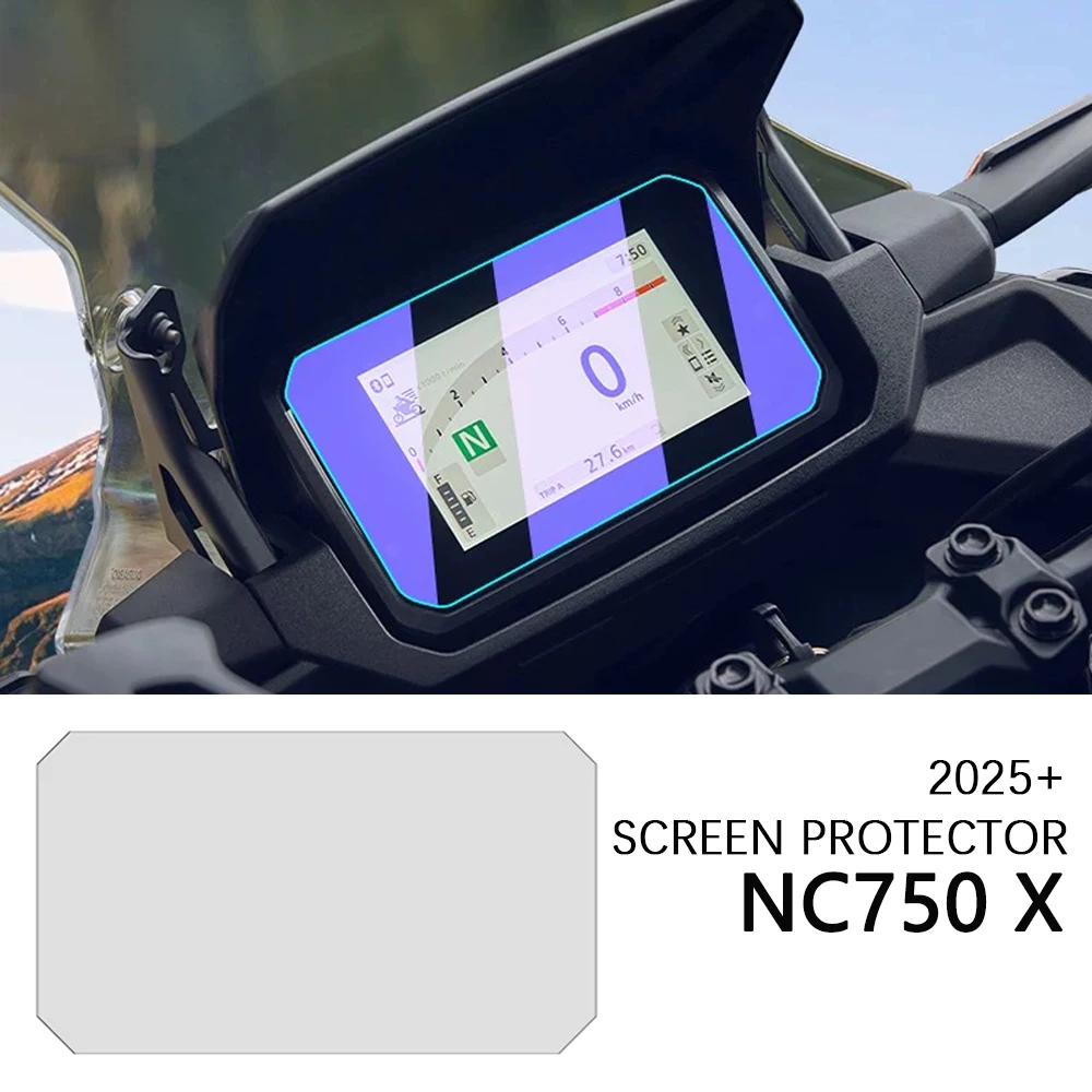 

Аксессуары NC750 X 2025 года, защита приборной панели экрана кластера для Honda NC750X NC750X, новая пленка для инструментов мотоцикла