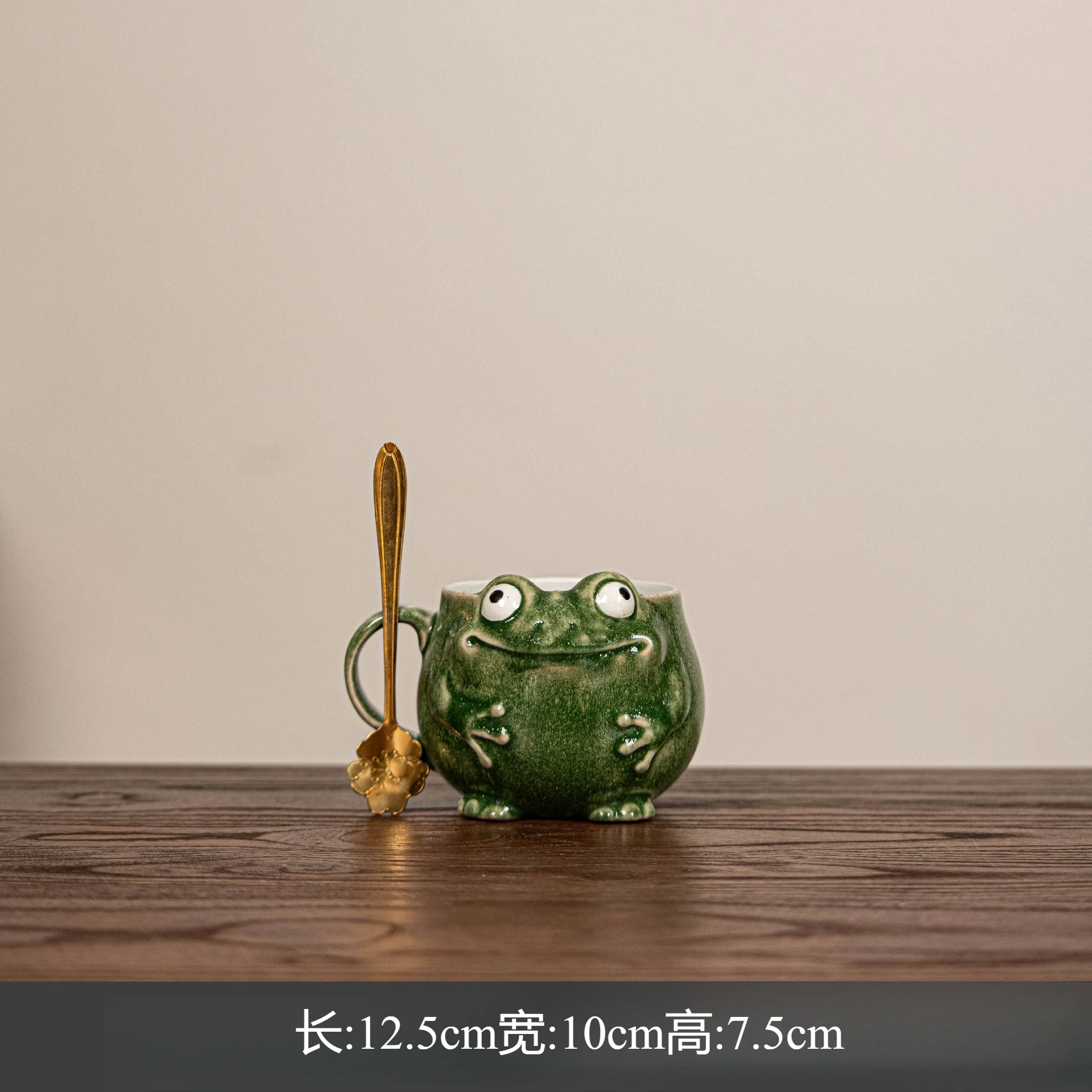 

Винтажная Керамическая Кружка С Рисунком Лягушки И Ложкой, Милый Набор Для Кофе, Подарок Для Офиса, Декор Для Дома, Для Напитков