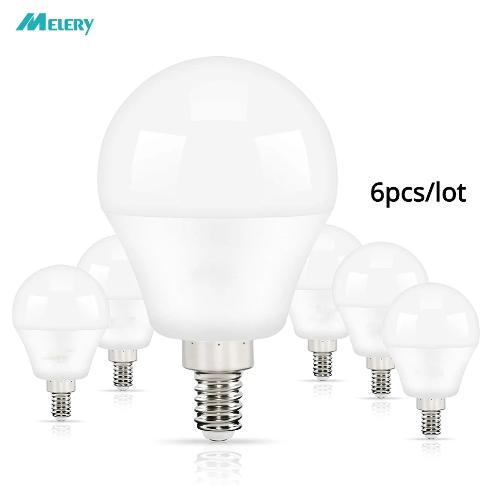 A15 Candelabra Base Globe Ceiling Lamp Warm White 2700k Dayl