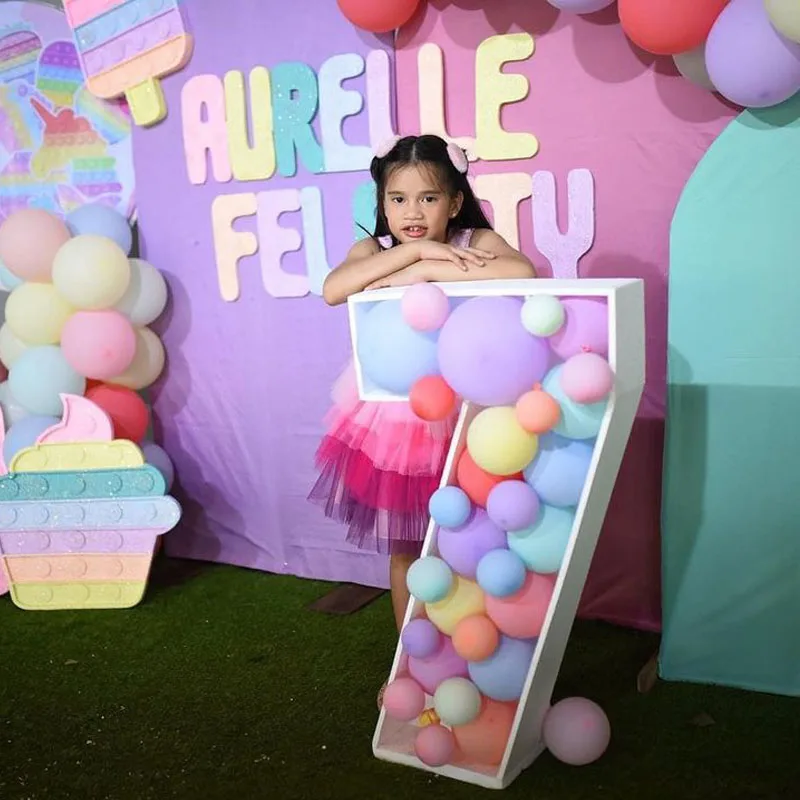 

120 см мозаичный гигантский шар с большими цифрами, Декор, рамка на день рождения, украшение с алфавитом, подставка для цифр, товары для годовщ...