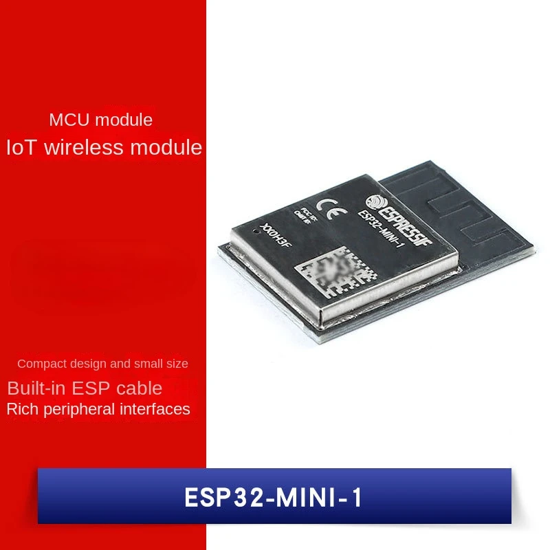 Esp32-mini-1 (4 МБ), одноъядерный 32-разрядный WiFi MCU модуль IOT, беспроводной модуль Esp32-mini-1 (4 МБ), одноъядерный 32-разрядный WiFi MCU модуль IOT, беспроводной модуль