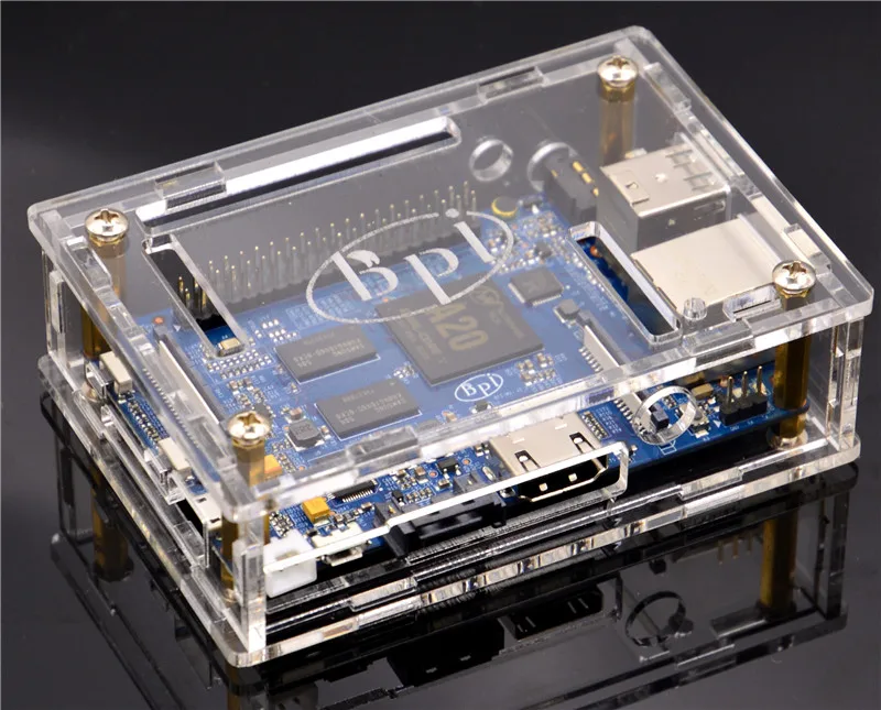 Banana Pi BPI-M1+ Arcylic Case защитный корпус своими руками