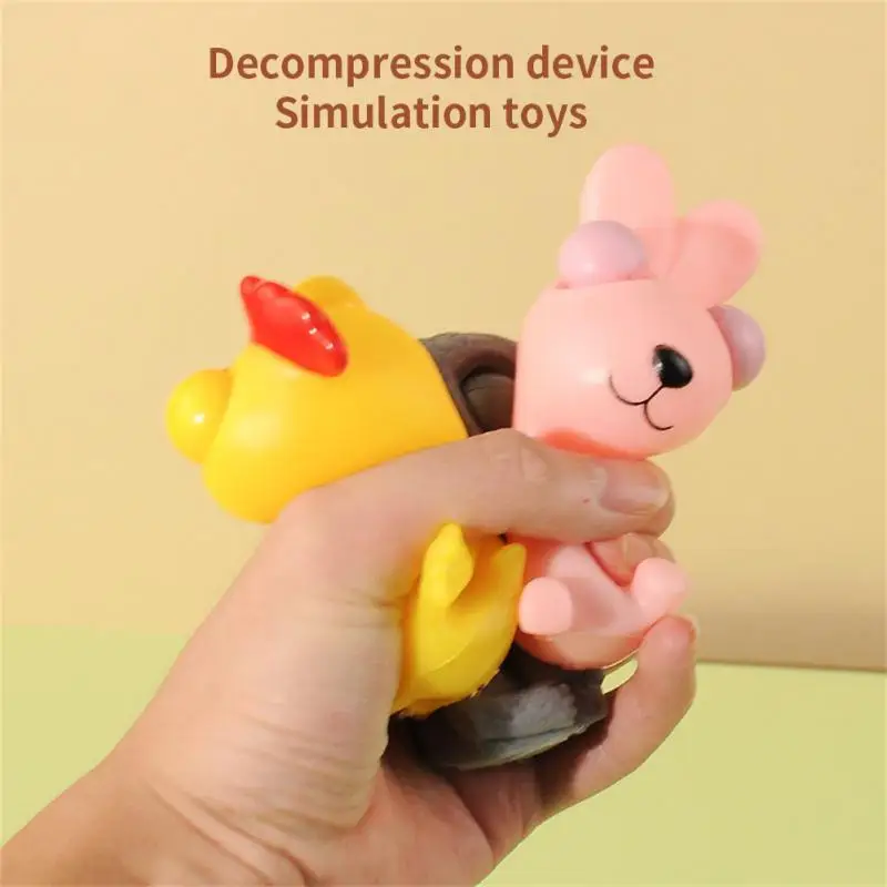 

Squishy Animal Poping Eyes Funny Stress Relief Squeeze Toys Antistress Doll Out Fidget Toys Relieve Stress Kids Adult Gifts
