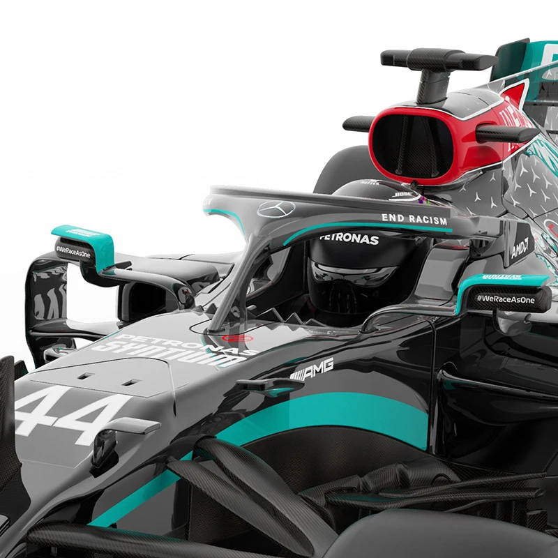 Радиоуправляемый автомобиль Mercedes-AMG F1 W11 EQ 1:12 Масштаб 1:18 радиоуправляемая игрушка