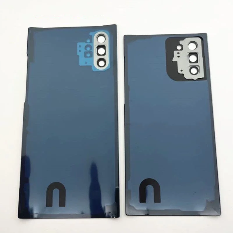 Фото Задняя стеклянная крышка для Samsung Galaxy Note 10 Plus N970F N975F с линзой камеры, для ремонта и замены №1