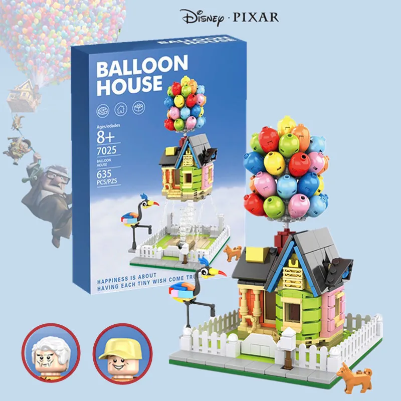 

Disney Carl Russell Balloon UP House Tensegrity Anti Gravity Dynamics Physics Balance CITYS Building Blocks Bricks Toys Gifts