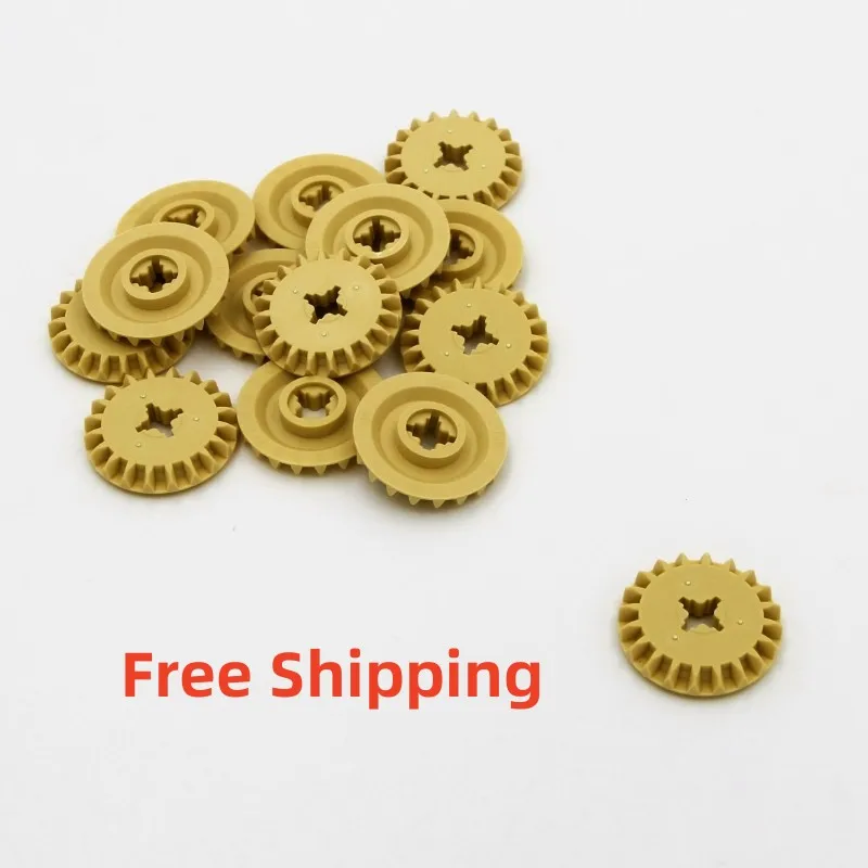 50 шт. Бесплатная доставка 32198 зубчатые конические Кирпичи игрушки для технических строительных блоков MOC совместимые высокотехнологичные подарки