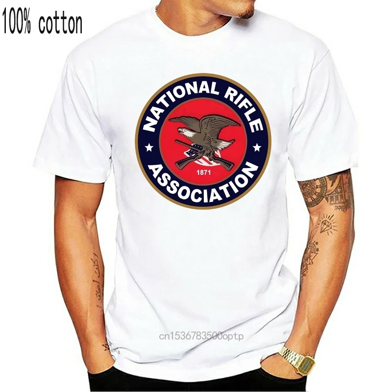 

Man Clothing New National Rifle Association NRA Guns Rifles 2nd Amendment T-Shirt Size S-5XL Tshirt Tops Short-sleeved TEE Shirt