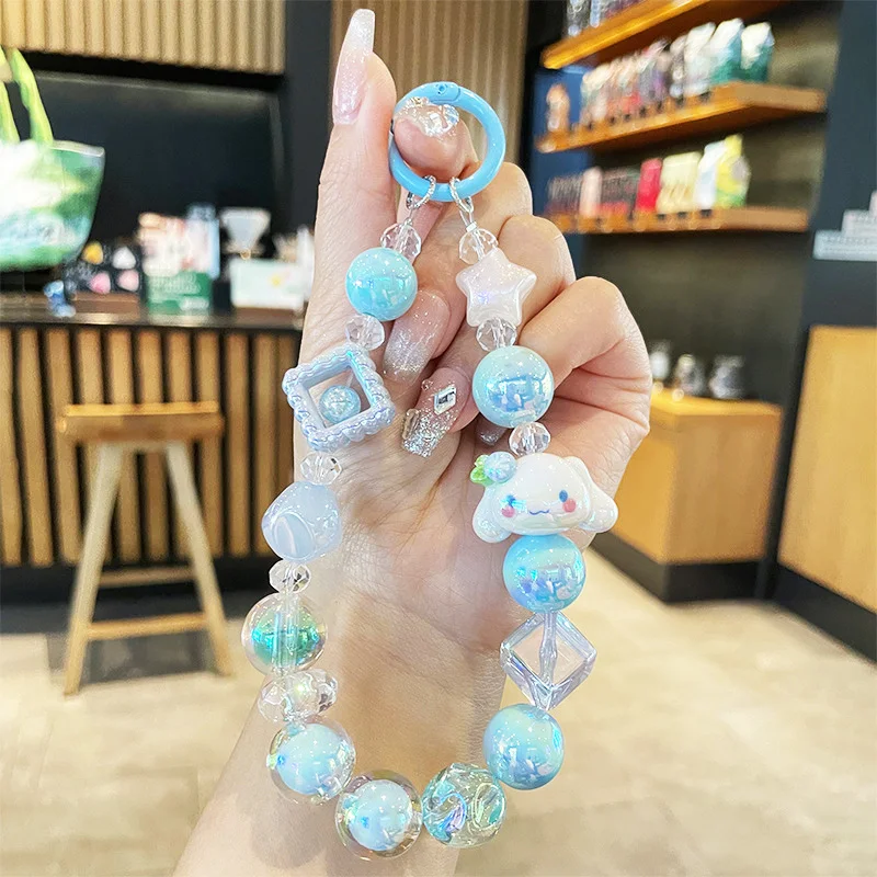 Женская цепочка для телефона милый брелок в виде коричной цепочки девочек Y2K вещи