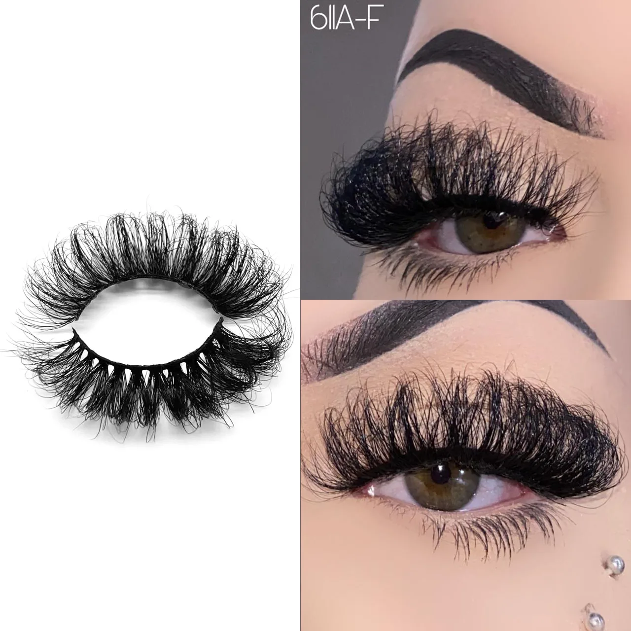 

25mm mink eyelashes 3d full long Russian Volume Soft Wispy fluffy Thick reused False eyelashes Cruelty Free lashes extension