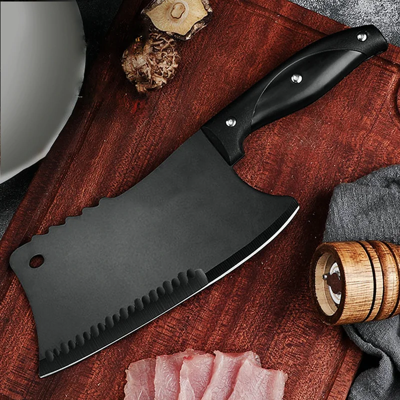 

High Hardness Chef Knife Bone Butcher Fish Meat Cleaver Vegetables Slicer Fruit Slicing Chopping Stainless Steel Kitchen Knives