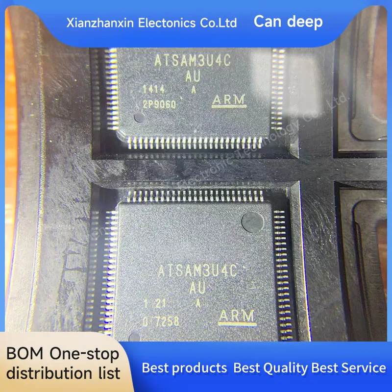 

1pcs/lot ATSAM3U4CA-AU ATSAM3U4C QFP100 Micro controller chip brand new original