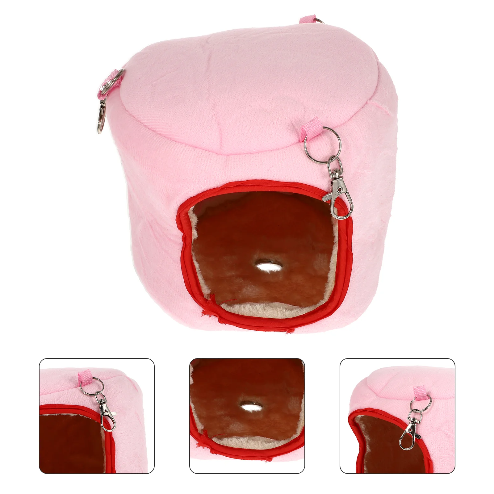 

Hamster Hanging Bed Hamster Hanging Warm Pet Pet Cage Hanging Decor for Pet Shop Cage Home