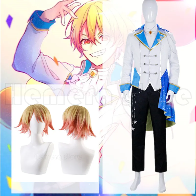 

Cosplay Tenma Tsukasa Project Sekai Colorful Stage! Cosplay Costume Uniform Suits Tenma Tsukasa Wig Halloween Cos For Men Women