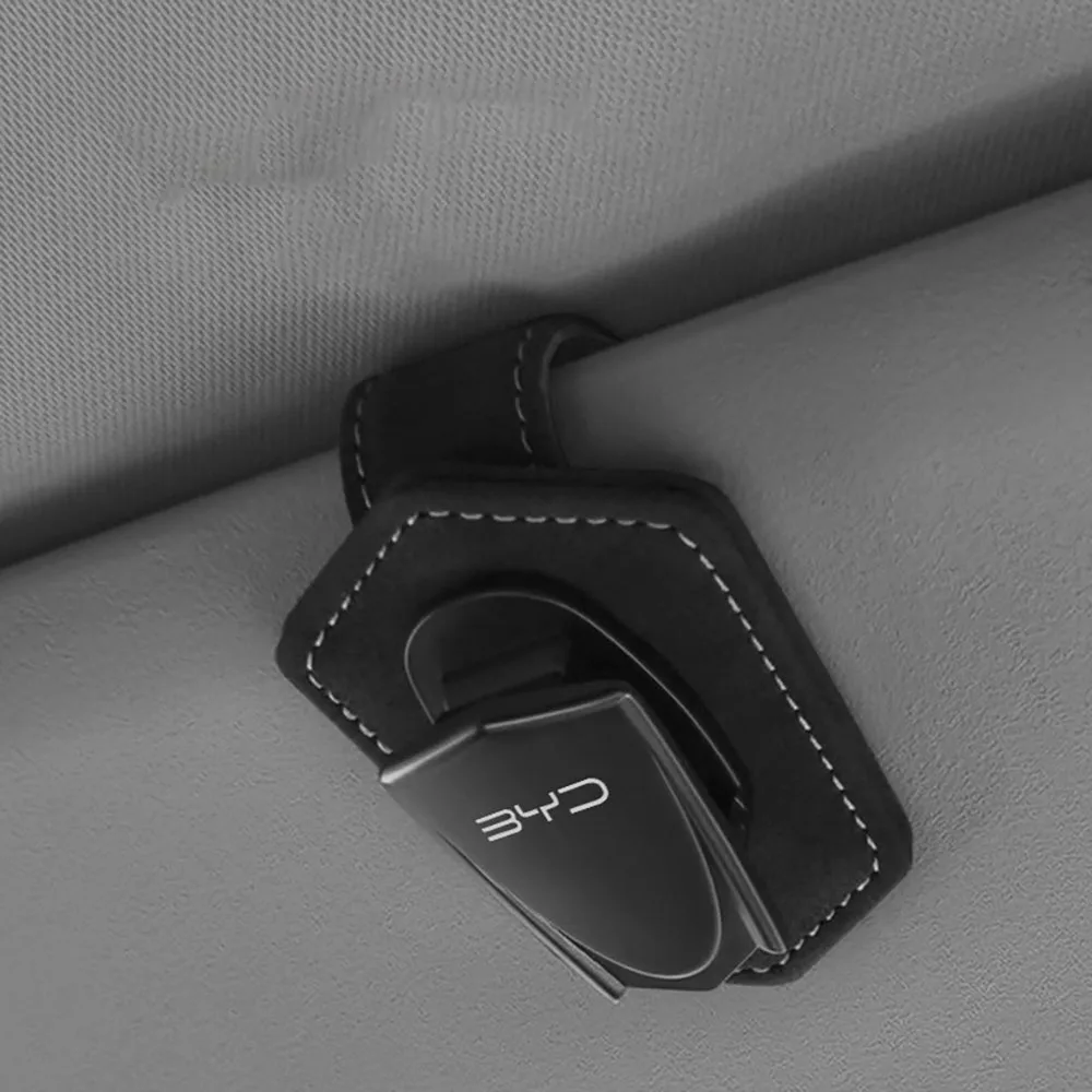 

Car Eyeglass Holder Glasses Storage Clip Auto Accessories For BYD Atto 3 Act Tang F3 E6 Yuan Song Plus EV F0 Qin Han Dolphin S6