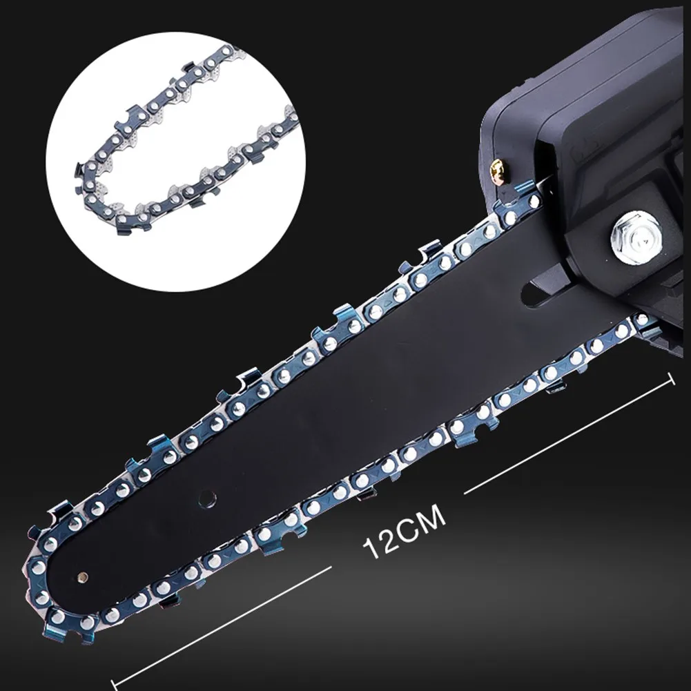 4/6-Inch Chainsaw Chains with Guide Bar Electric Chainsaw Chains for Logging And Pruning Woodworking Tools Power Tools Parts