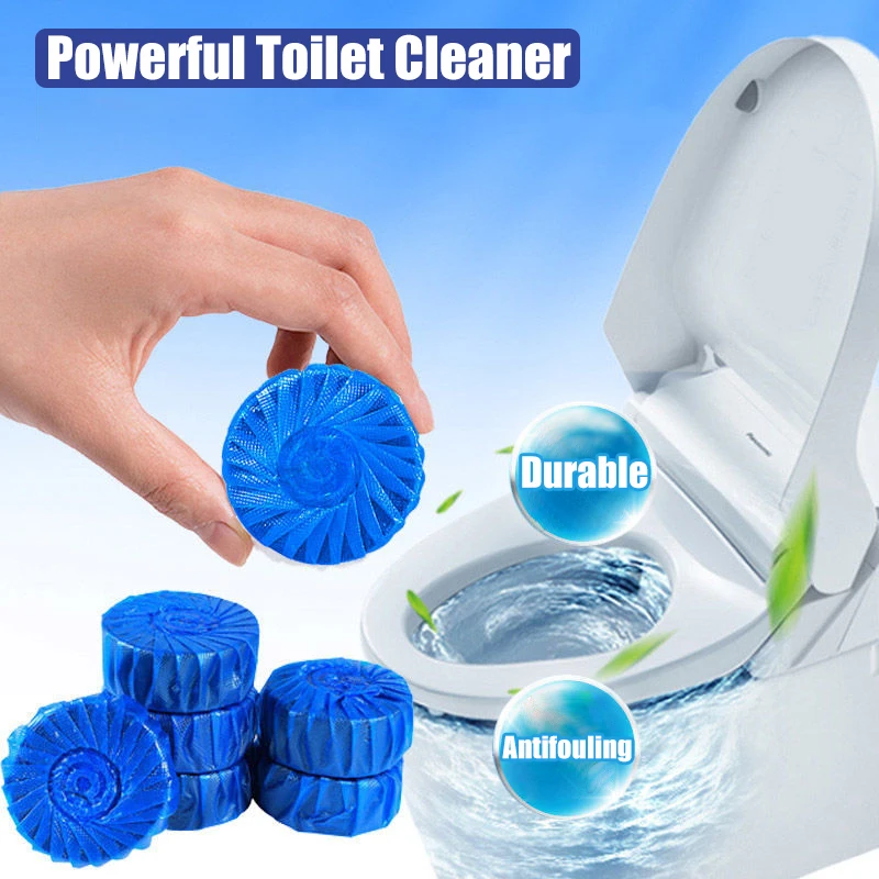 

Половина комплекта синих пузырьков ароматизированные Пузырьковые тампоны для уборки туалета таблетки для удаления запахов и удаления накипи для ванной комнаты принадлежности для грязи