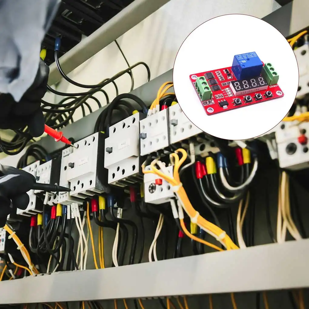 

Электронное реле времени, сменный таймер с автоблокировкой