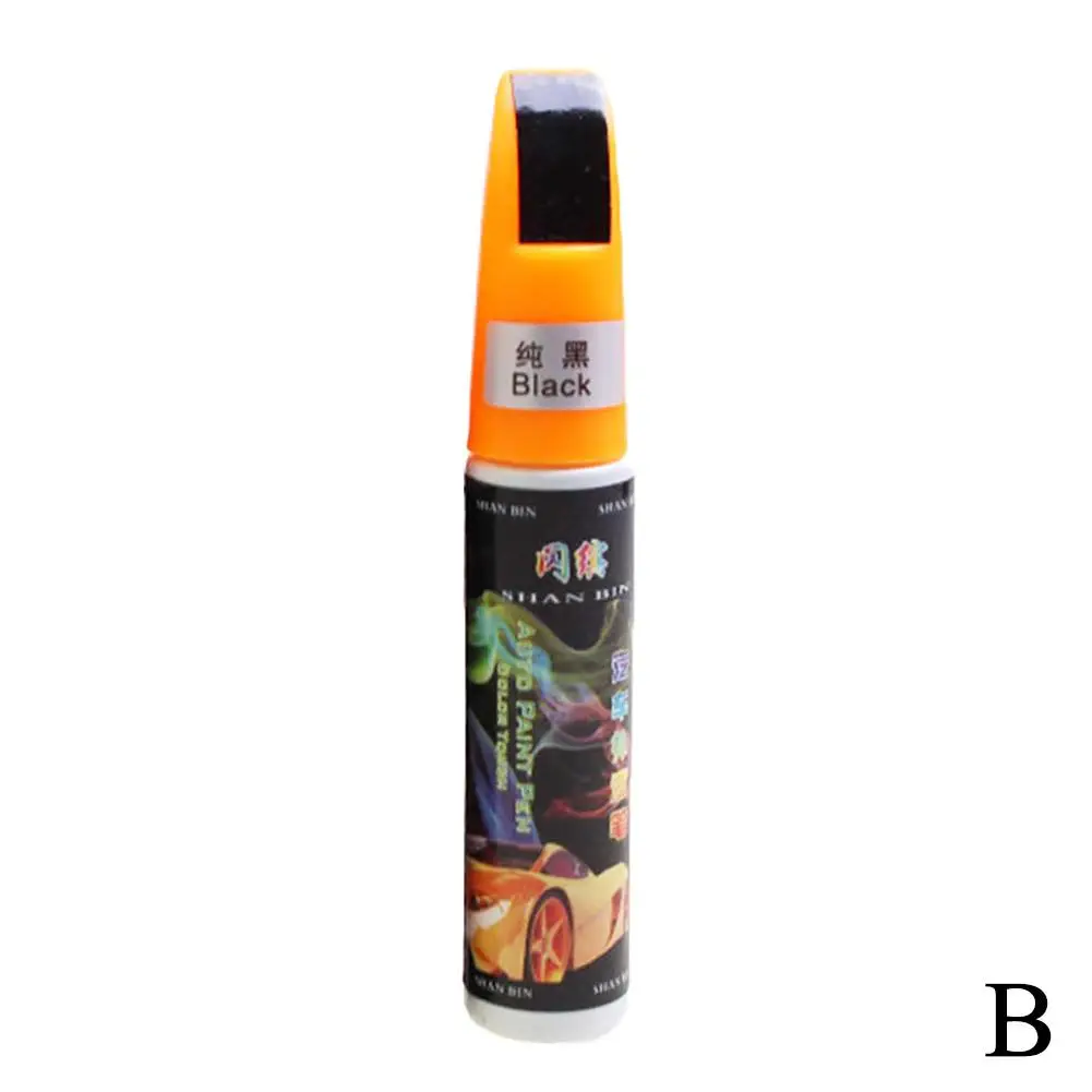 

6 цветов автомобильная краска царапины ремонт ручка кисть Водонепроницаемая белая Автомобильная Краска протектор поддерживает маркер авторучка шина черный автомобиль H1D7