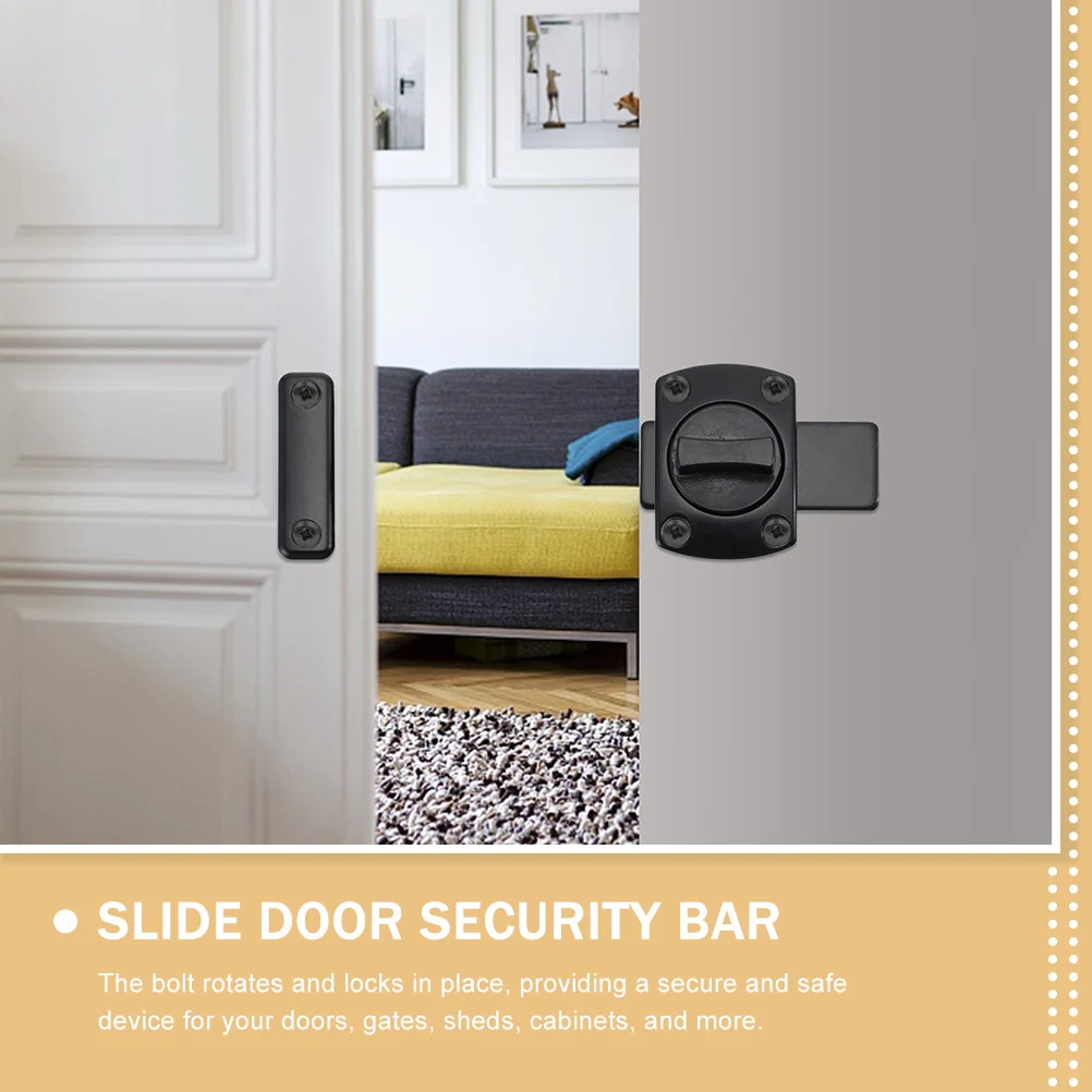 Защелки Раздвижные дверные замки для внутреннего болта Чердак из цинкового