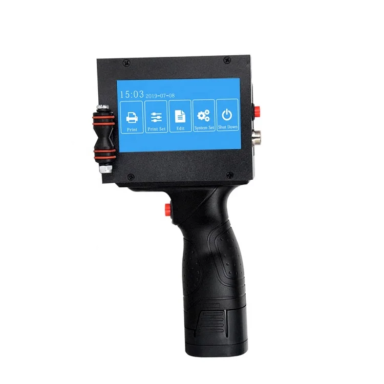 

Handy Hand Held Inkjet Printer Handled Mobile Small Character Label Portable Handheld Inkjet Printer