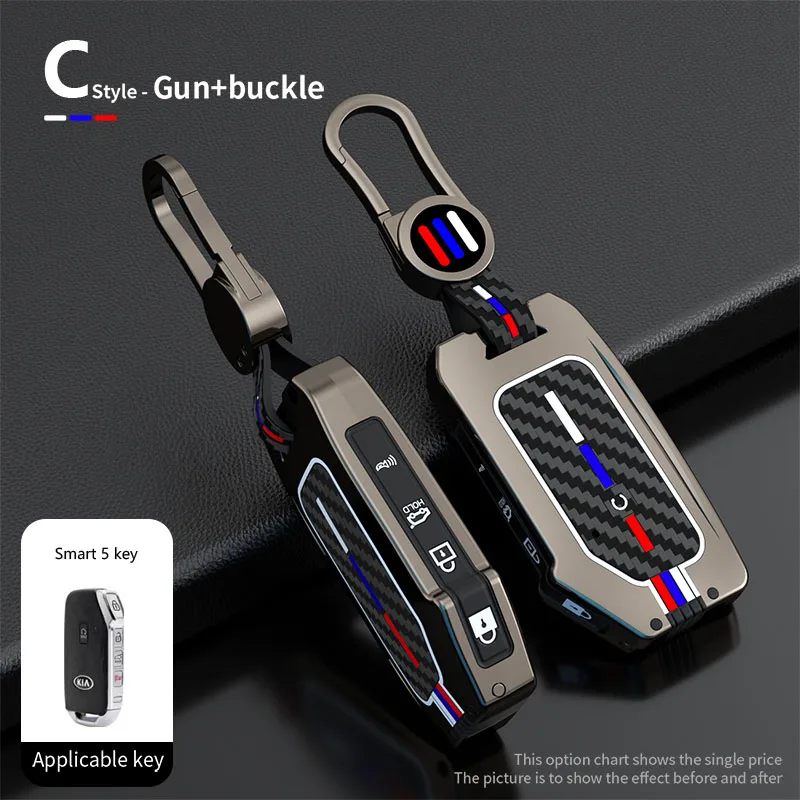 

Fibre Car Key Case Cover For Kia Sportage 2019 Rio 3 Ceed Sorento Picanto Cerato Soul Optima 4 Niro X Line Stinger K3 K5 K2 K7