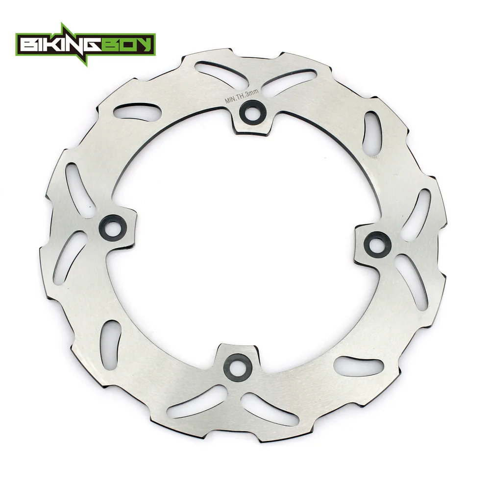 Фото Тормозной диск BIKINGBOY для TS125R 89-97, TS200R 89-94, DR250SE 93-95, DR250S 90-92, DR350 S/SE 96-97, DR350R 94-99 (задний) №1