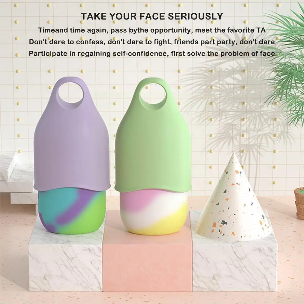 

Reusable Icing Cooling Ice Massage Cups Cold Massage Roller Freezable Face Massager For Muscle Cold Therapy K1b0