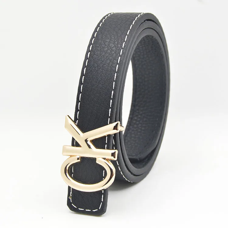 Letter Buckle Belt Men and Women's Pure I-shaped Buckle Belt Women's Letter Buckle Belt Women's Buckle Belt Designer Waistband