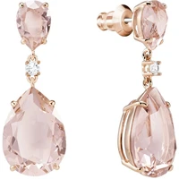 womens earrings fashion simple crystal drop pendant earrings popular womens ear jewelry factory direct sales
