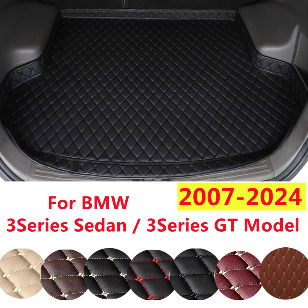 Фото YJ High Side XPE Leather AUTO Аксессуары Автомобильный коврик в багажник на заказ подходит для BMW E90 F30 3Series GT Задний багажник Чехол Ковер №1