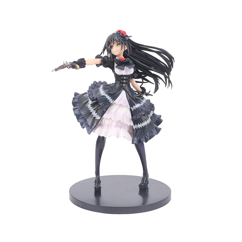 

29.5CM Anime Girl Figure DATE A LIVE Tokisaki Kurumi Action Figures PVC Model Collection Doll Toys Gift