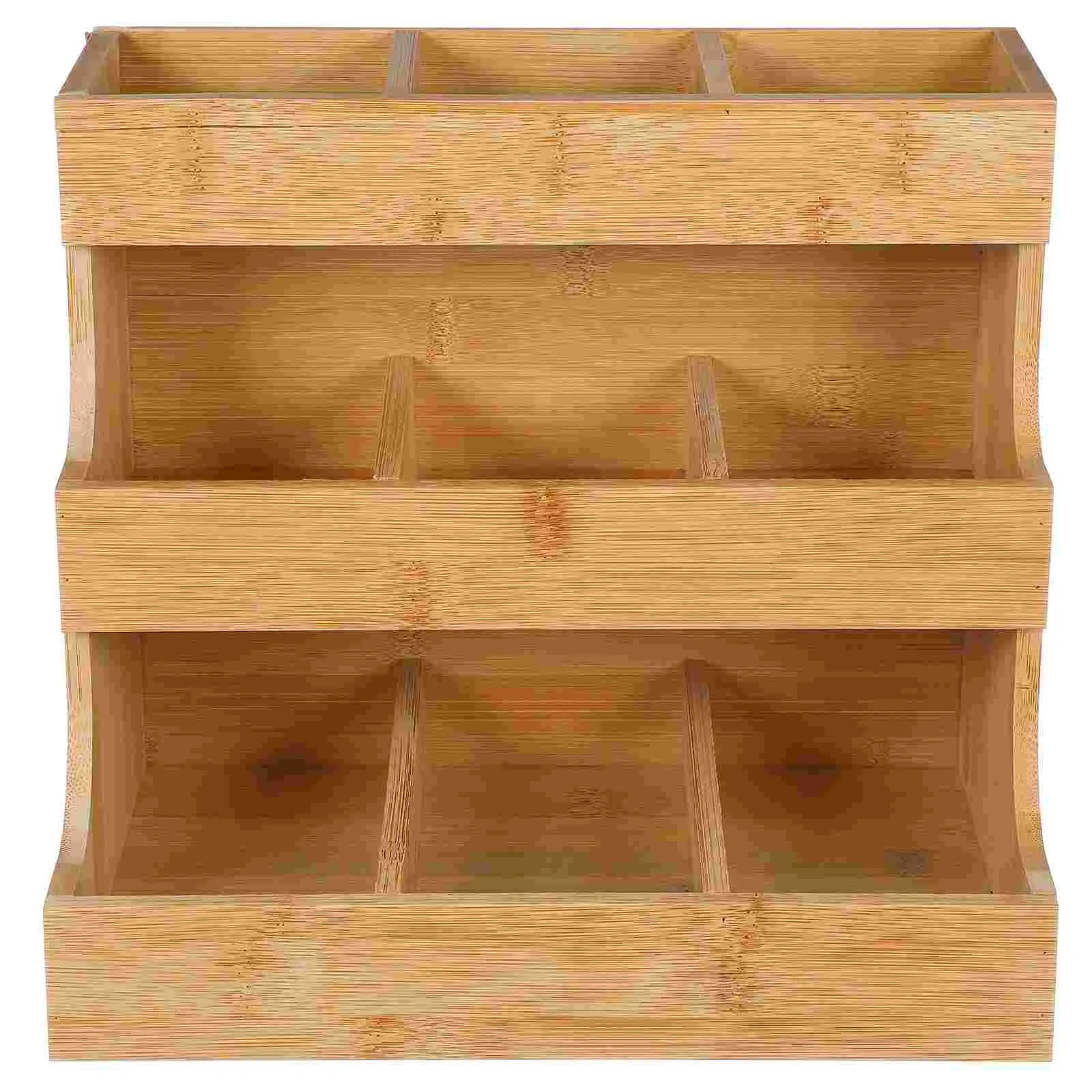 

Office Wooden Tea Bags Container Tea Bags Stand Coffee Sugar Bags Storage Shelf