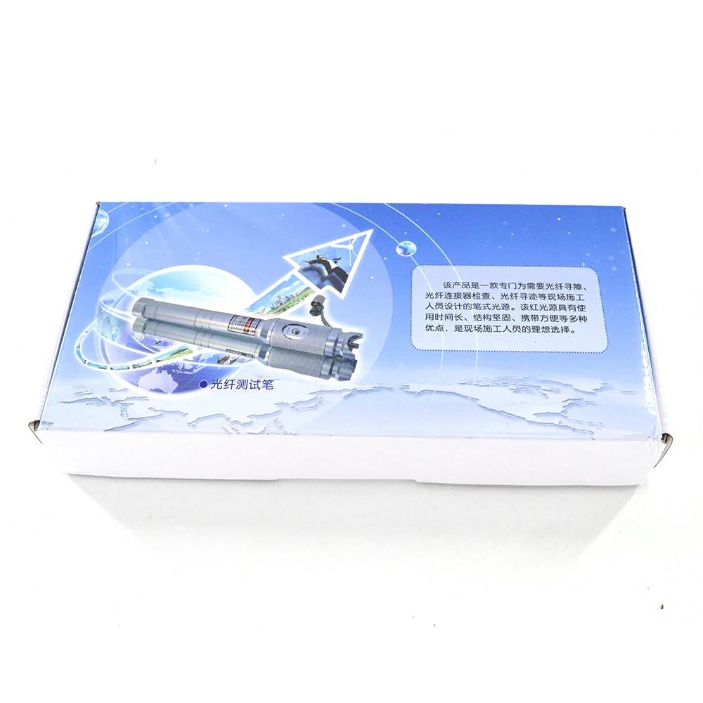 Fiber Optical Cable Tester Red Light Source 30mw VFL Fiber Optic visual Fault Locator 30km with 2.5mm Connecotor