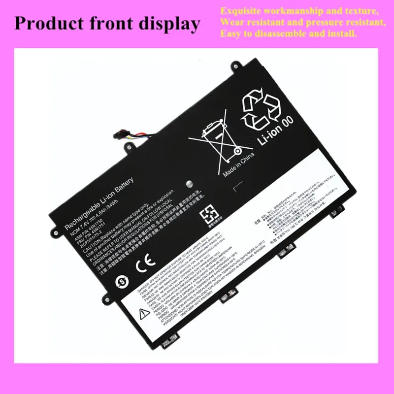 Фото 45N1750 7,6 В 34 Втч аккумулятор для ноутбука Lenovo ThinkPad 11E Yoga 11E 45N1748 45N1749 45N1750 45N1751 №5