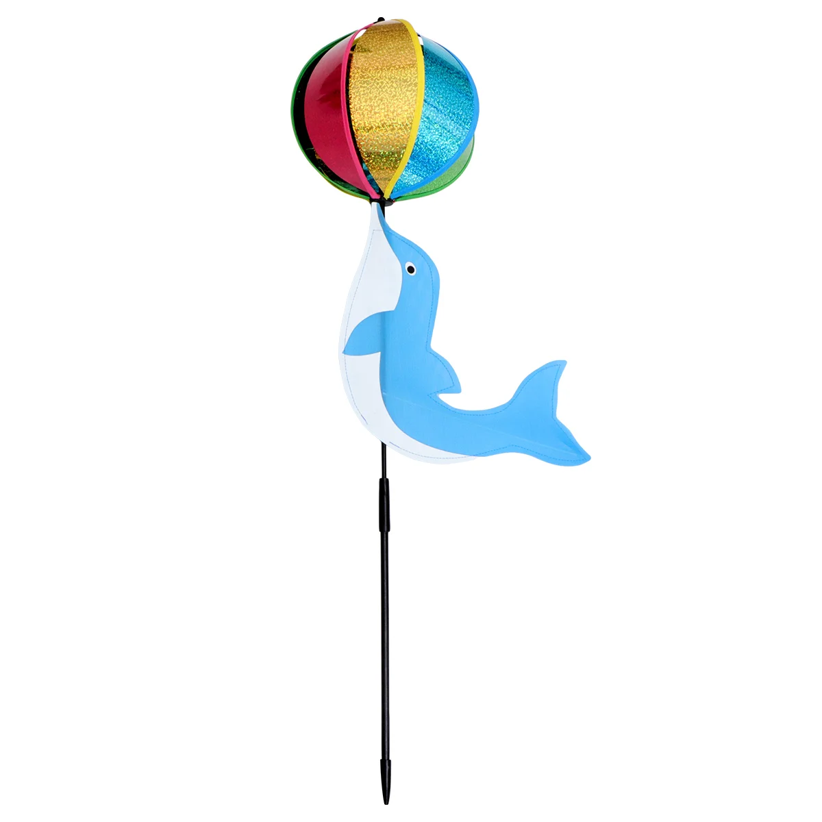 

Garden Windmill Pinwheels Outdoor Christmaswind Pinwheel Stake Windmills Dolphinschirstmas Cartoon 3D Decor Diy Spinners