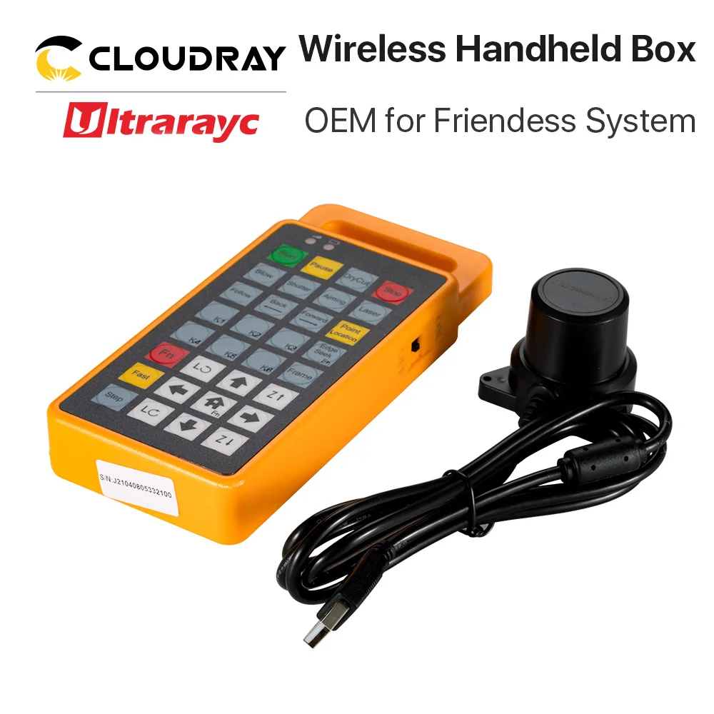 Ultrarayc OEM Wireless handle on Friendess FSCUT Laser Cutting Machine Control System FSCUT2000C CypCut BCS100 BMC1604