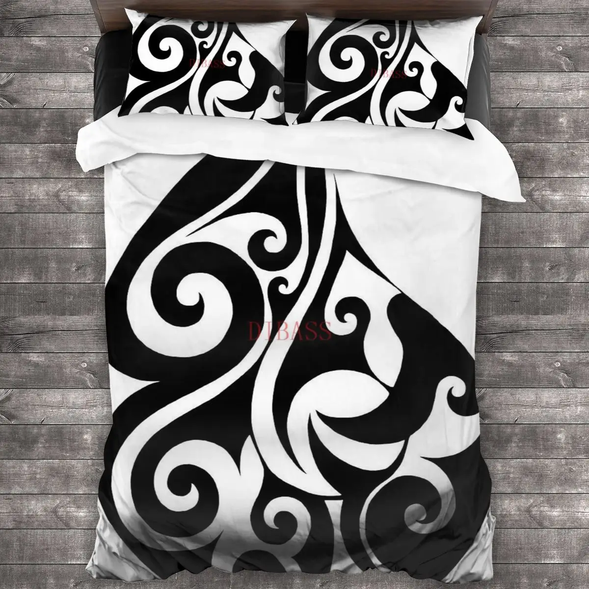 

Hei Matau Tuatoru Soft Microfiber Comforter Set with 2 Pillowcase, Quilt Cover With Zipper Closure King Size Comforter Cover